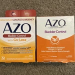 Azo Bladder Control With Go-less Supplement Capsules Boxes 72 Count 9/2026+. Fixed Price $50.00.