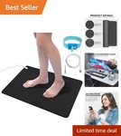 Healthy Grounding Kit - Leather Sleep Mat For Improved & Energy. Fixed Price $32.49.