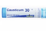Boiron Causticum 30C,HOMEOPATHIC MEDICINE4BED-WETTING/INCONTINENCE,80PELLETS. Fixed Price $10.99.