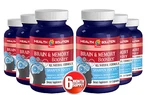 Brain & Memory Booster (6 Bottles, 360 Capsules). Fixed Price $94.52.
