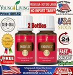 2 Bottles Young Living Essential Oil -endoflex- (15ML) New/sealed Us Seller. Fixed Price $44.50.