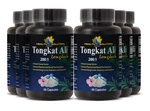 6 Bottles - Tongkat Root Extract 200:1 400MG Eurycoma Longifolia Longjack. Fixed Price $96.50.