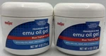 2PK Emu Oil Blue Topical Rub 4 Fl Oz Each Fragrance Free Fast Ship New. Fixed Price $24.95.