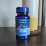 Puritan's Pride Vitamins Zinc For Acne Tablets - 100 Count. Fixed Price $5.30.