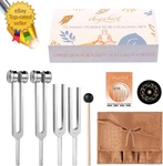 Tuning Forks HEALING(128HZ, 136.1HZ, 432HZ, 528HZ),MEDICAL-GRADE Weighted &. Fixed Price $44.27.