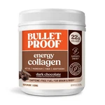Bulletproof Dark Chocolate Energy Collagen Protein, 19.3 Ounces, Caffeine-free. Fixed Price $96.24.
