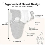 3-PACK Organic Baby Swaddle Sleep Sacks Nordic. Fixed Price $54.99.