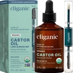 Cliganic Organic Castor Oil, 100% Pure (2OZ Glass Bottle Fl (pack Of 1). Fixed Price $23.90.