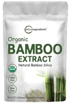Micro Ingredients Organic Bamboo Extract Powder, 8 Ounce (1 Year Supply), Ric.... Fixed Price $34.82.