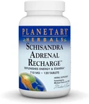 Planetary Herbals Schisandra Adrenal Recharge 120 Tablets. Fixed Price $27.95.