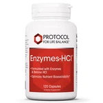 Protocol Enzymes-hcl Betaine And Digestive With Bromelain 120 Caps. Fixed Price $39.00.