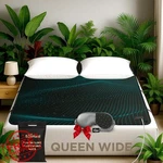 Ecoheal Queen Grounding Mat 59X54" Tourmaline Pu Leather Sleep Mask Cord. Fixed Price $344.99.