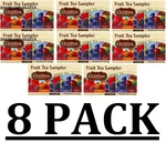 Pack - Celestial Fruit Tea Sampler, Caffeine Free, 5 Flavors, 18 Bags Each. Fixed Price $45.90.