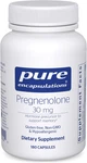 Pure Encapsulations Pregnenolone 30 Mg, Hormone & Memory Brain Support, 180. Fixed Price $62.79.