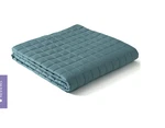Ynm Weighted Blanket Queen 60X80 Blue/gray Color Cooling. Fixed Price $40.00.