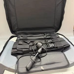 Saunders Chattanooga Lumbar Traction Device Hand Pump In Travel Case With Wheels. Fixed Price $415.00.