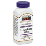 21ST Century L-arginine Tablets Supplement With Maximum Strength 1000MG Ct. Fixed Price $17.91.