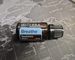 Doterra Breathe Respiratory Blend Oil Size 15ML Exp: 08/2026. Fixed Price $19.99.