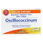 Boiron Oscillococcinum Quick-dissolving Pellets For Flu-like Symptoms, 6 Dose(s). Fixed Price $16.05.