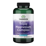 Swanson Triple Magnesium Complex 400MG Bone, Muscle & Heart Health 300 Caps. Fixed Price $20.89.