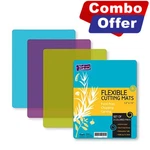 Nicole Home Collection Flexible Plastic Cutting Board Mats Set Heavy Weight. Fixed Price $31.48.