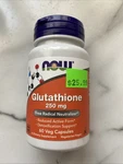 Now Foods Glutathione 250 Mg 60 Veg Capsules. Fixed Price $13.95.