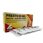 Presto Gel - Natural Rectal Suppositories Rapid Hemorrhoid.... Fixed Price $22.27.