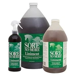 Sore No More Herbal Horse Liniment 16 Ounce Spray Pain Relief Sensitive Skin. Fixed Price $29.39.