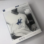 Pacific Polo Club Men V-neck Tees Large Assorted Box Of 3 Pack Breathable Nib. Fixed Price $15.99.