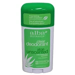 Alba Botanica Aluminum Free Clear Aloe Deodorant Stick Unscented 2OZ (57G). Fixed Price $10.44.