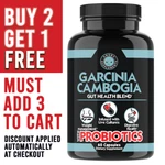 Angry Supplements Garcinia Cambogia W. Probiotics Gut Health Weight Loss 1-PACK. Fixed Price $14.99.