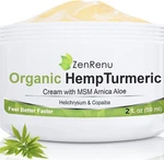 Zenrenu Hemp Joint & Muscle Relief Cream With Turmeric, Arnica, Msm, Oil. Fixed Price $56.52.