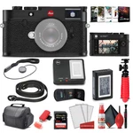 Leica M10 - Digital Rangefinder Camera (black Chrome) (20002) + 64GB Extreme. Fixed Price $8299.95.