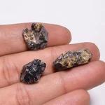 16.75 Ct Natural Welo Multi Fireethiopian Opal Rough Loose Gemstone 3 Pcs A-2725. Fixed Price $110.29.