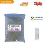 500 Count Size Bulk Empty Gelatin Capsules - Kosher & Preservative Free. Fixed Price $14.71.