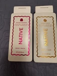 2 Bottles Of Native Body Wash, Holdiay Gumdrop & Sugar Cookie. Fixed Price $14.00.