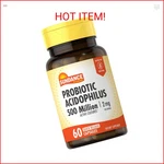 Sundance Probiotic Acidophilus 500 Million Active Cultures 60 Quick Release. Fixed Price $10.07.