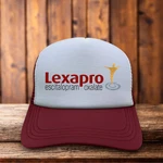 Lexapro Escitalopram Mens Trucker Hat Maroon Mental Health Anti-anxiety Ball Cap. Fixed Price $19.99.