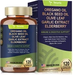 Oil Of Oregano With Black Seed Capsules High Absorption Garlic,olive. Fixed Price $23.05.