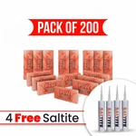 Salt Bricks, Tiles 8X4X1 Pack Of 200 With Free Glue For Spa Sauna Walls. Fixed Price $1615.00.