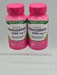 New (2) Natures Truth Postnatal Fenugreek 2000 Mg Capsules Non-gmo 100 Ct.. Fixed Price $11.60.