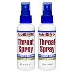Nutribiotic Throat Spray, Twin (pack Of 2) Gse, Zinc & Menthol. Fixed Price $21.96.