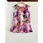 Ooak Upcycled / Handmade Plant Natural Dyed Linen Tank Top Size Small. Fixed Price $58.00.