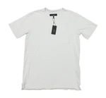 Rag & Bone Men's Natural Grey Matthew Short Sleeve Pocket T-shirt. Fixed Price $88.00.