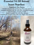 All Natural Essential Oil Spray Insect Repellent Mosquitoes & Ticks Family Safe!. Fixed Price $23.95.