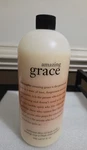 Philosophy Amazing Grace Perfumed Olive Oil Body Scrub 32 Oz Sealed Label Flaw. Fixed Price $74.99.