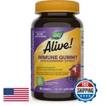 Nature's Way Natures Alive Immune Support Gummies Elderberry Extract. Fixed Price $28.82.