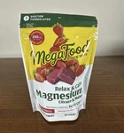 Megafood Strawberry Relax + Calm Magnesium, 30 - Brand New Factory Sealed. Fixed Price $8.92.