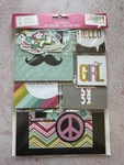 Sn P! Simple Stories - Her Pack Cards & Squares, Bit Pieces 127 Pcs. Fixed Price $9.00.