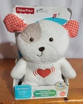 New Fisher Price Snugapuppy Baby Soother Calming Vibration Musical Dog Plush 10". Fixed Price $89.99.